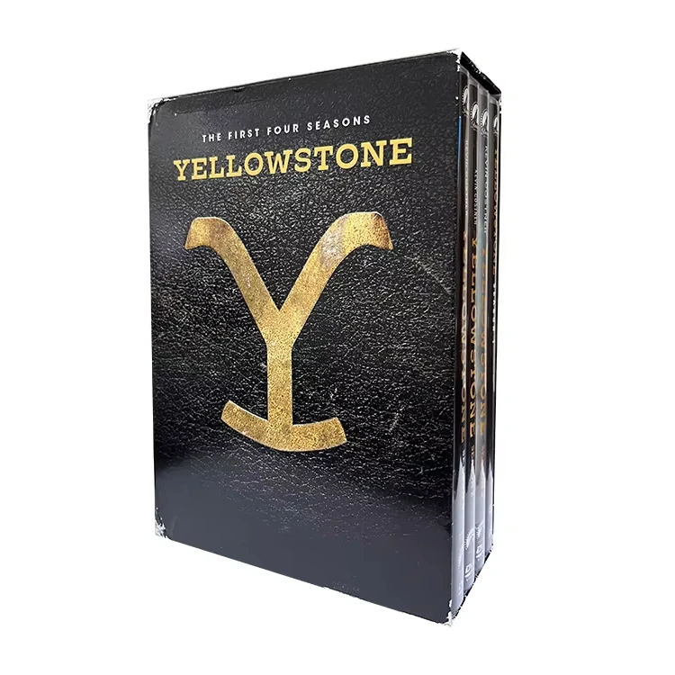 YELLOWSTONE Сезон 1-4 бокс-сет 17 дисков оптовая продажа с фабрики лидер продаж DVD-фильмы сериалы CD-мультфильмы на Amazo ebay бесплатная доставка