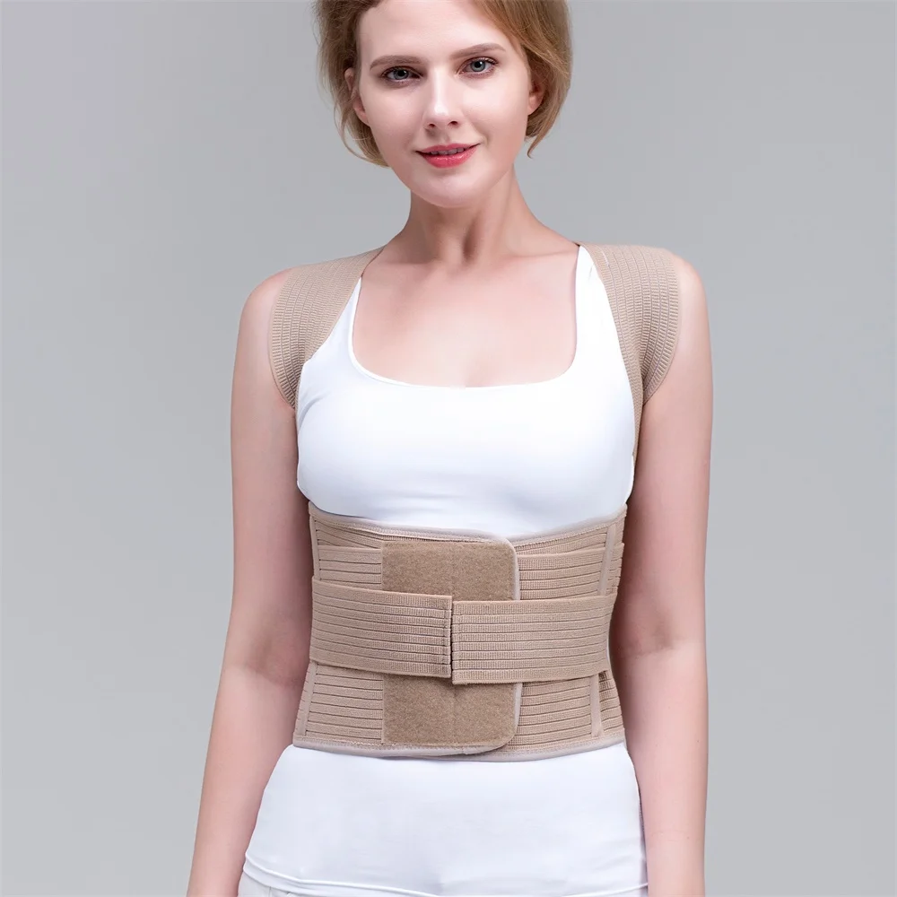 Lumbar Support Belt Posture Corrector Back Straightener Belt For Women Men