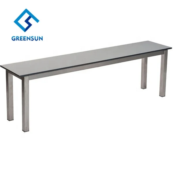 HPL Locker with Bench/Changing room compact laminate bench