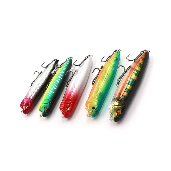 XO811 Snap Ring Spoon Bionic Artificial Swim Bait Top Water Pencil Hard Bait Fishing Lure Target Lure Fish