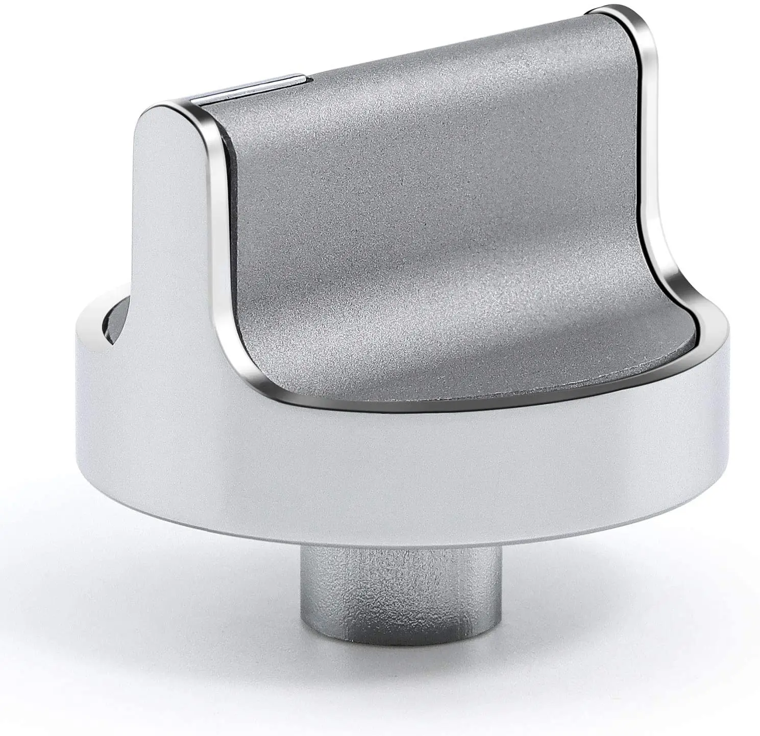 Stainless steel stove control knob (5 PCS) compatible with Whirlpool gas hob/oven replacement