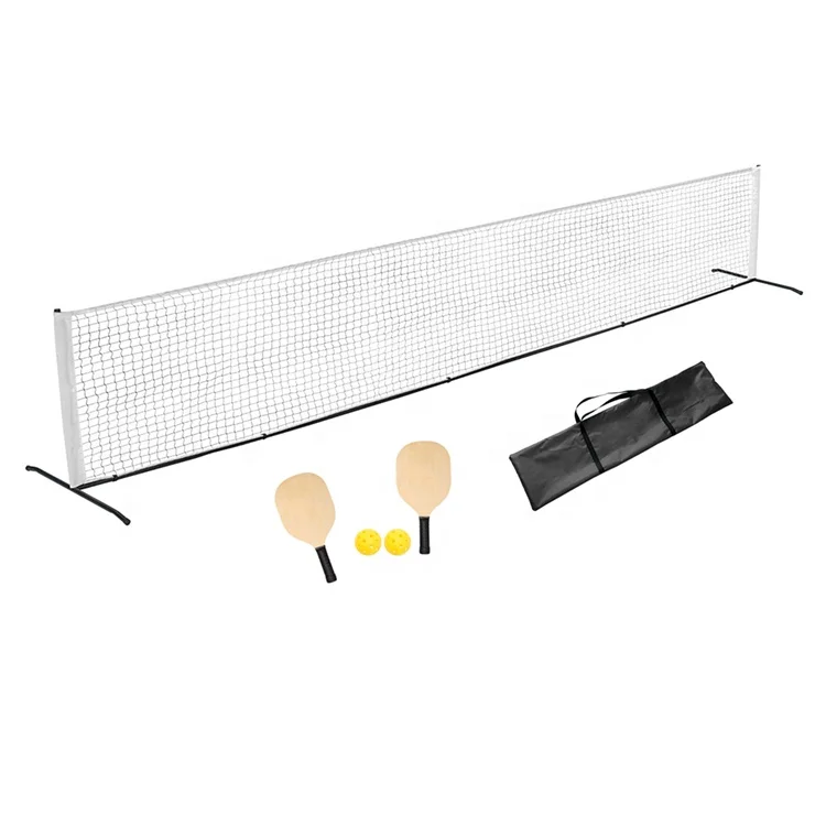 High Quality Portable Pickleball Net Set Pickleball Stand Pickleball Paddle And Tennis Net Set