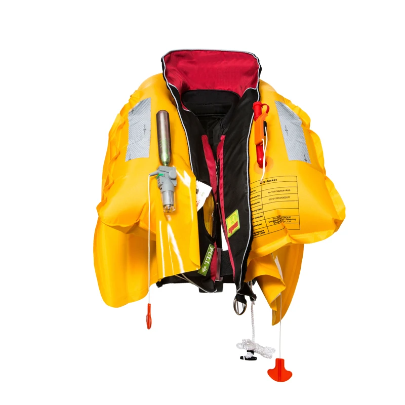 Eyson Custom Double Airbag Marine Solas Safety PFD Automatic Inflatable Life Vest Jakcket