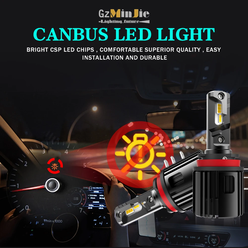Modified cars used h15 LED headlights with DRL function auto lighting system for benz GLK300