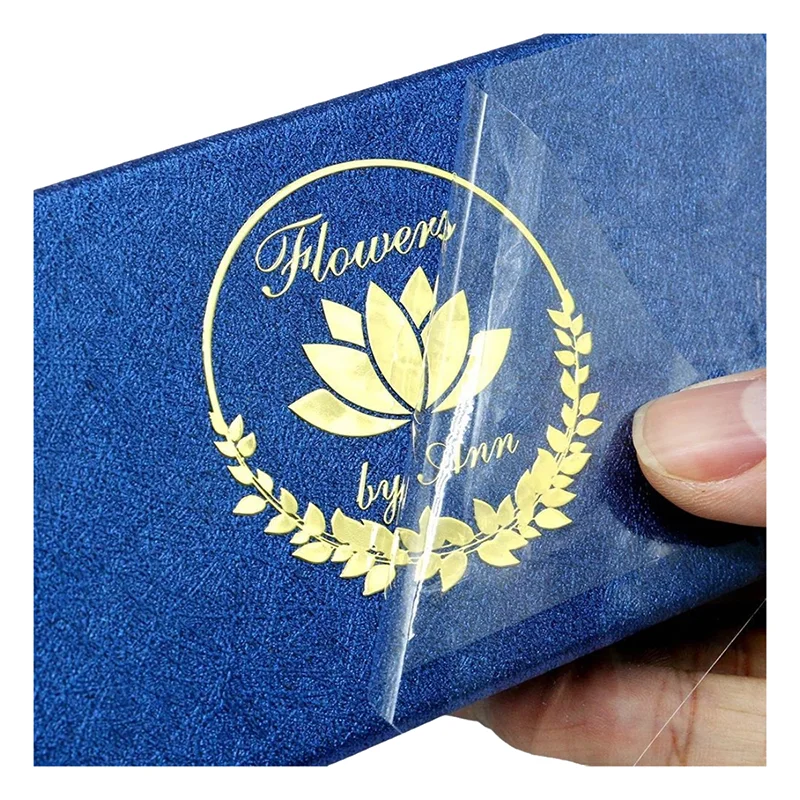 Custom self adhesive printing gold or silver color transfer logo label sticker uv transfer 3D sticker for your brand