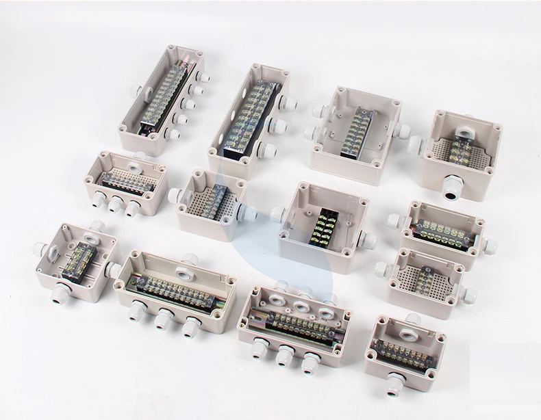 IP66 Waterproof DIY Electrical Junction Box ABS Plastic CE Enclosure PCB Case Outdoor Large Size Distribution Box