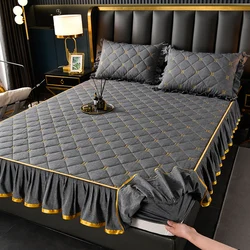 terry safe rest water proof bed protector crib mattress cover with zipper thick hotel waterproof