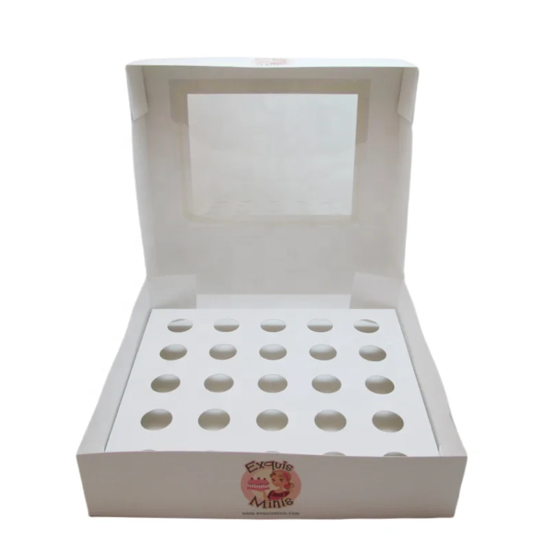 Custom Paper Packaging Baking Boxes For Cookies And Cupcake Food Packaging