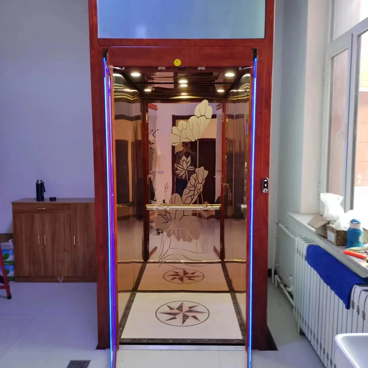 Traction Machine Electric Elevator Lifts Elevator Residential
