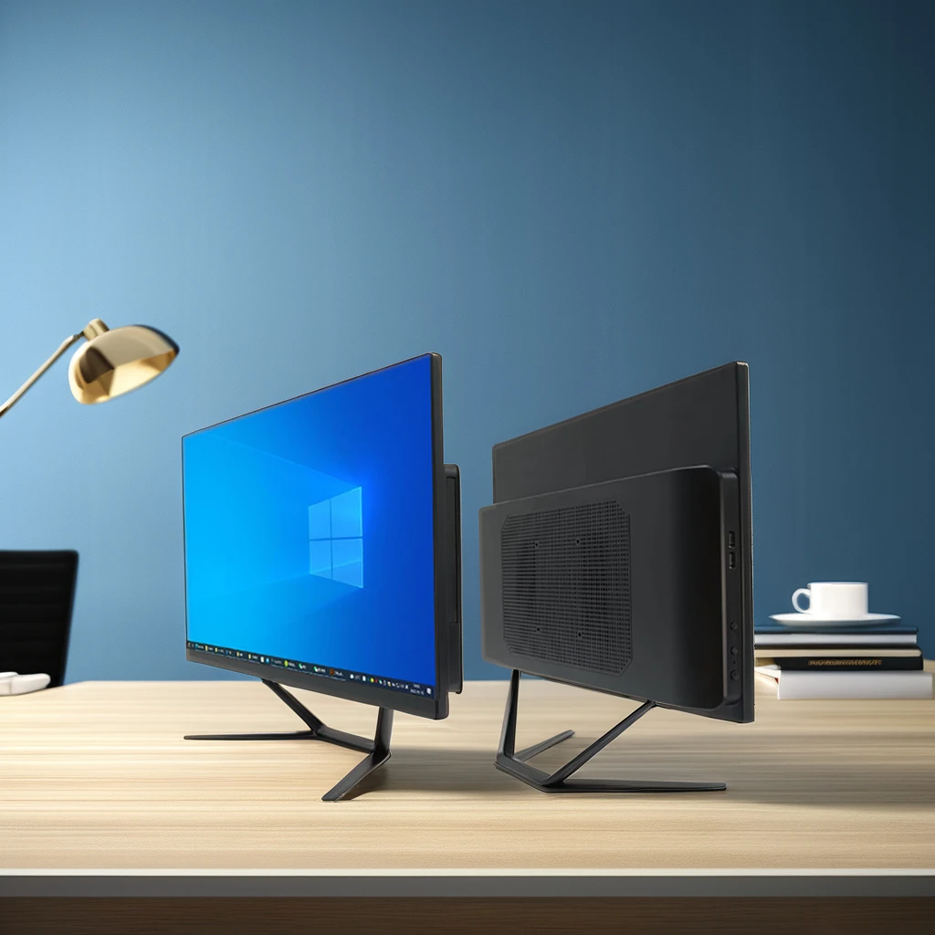 Sharerdp Factory Manufacturer H-E H510 Core I3 I5 I7 Barebone OEM All-in-one PC Monoblock Computer All In One PC 23 Inches