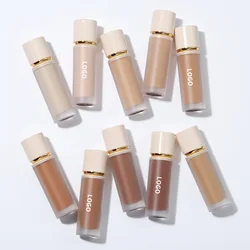 Custom Private Label Foundation Full Coverage Foundations Makeup Durable Waterproof Cream Liquid Foundation