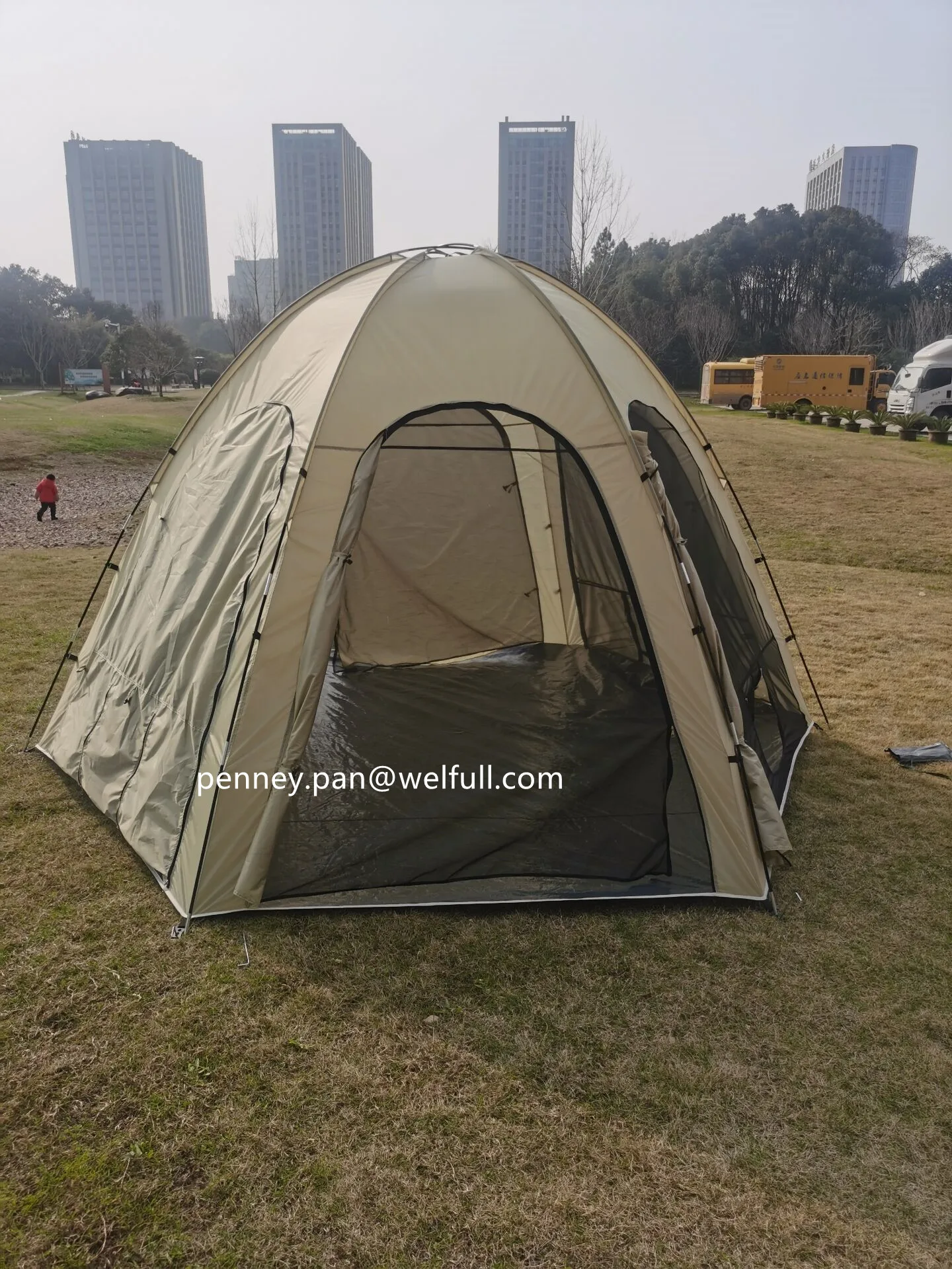 Outdoor Garden Pool House Canopy Dome Portable Foldable Portable Steam Camping Sauna Tent