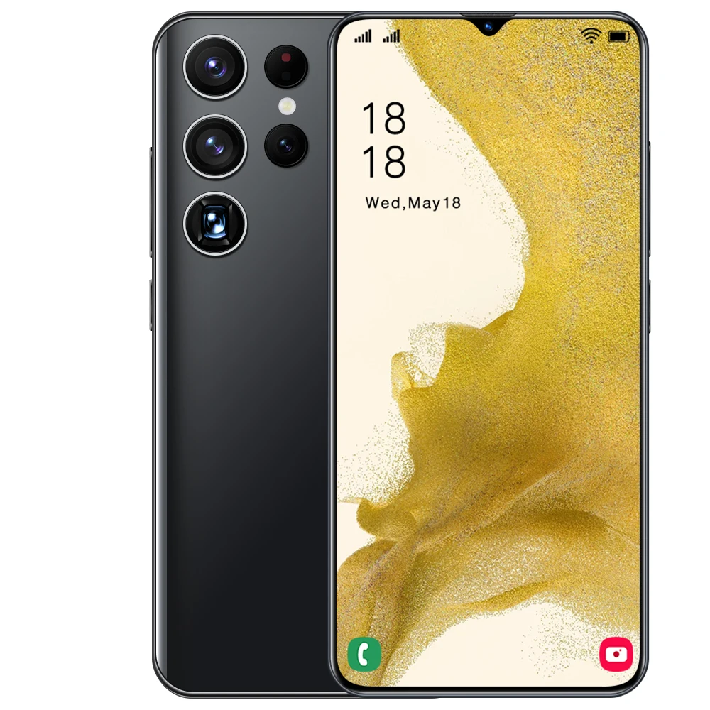 S22 orignal mobile version разблокированный смартфон 10 ядер 5 г пусть телефон HD screen face ID мобильный