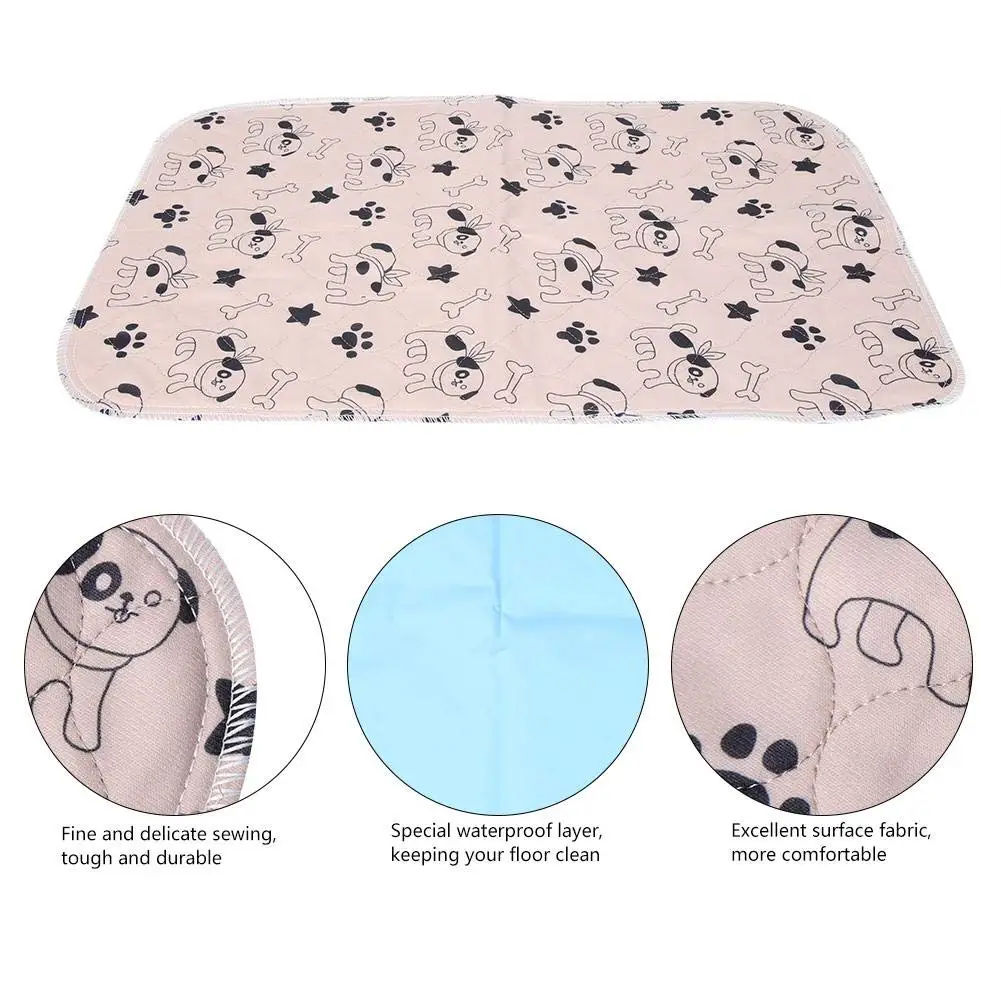 Pet Urine Pad Good Price Pink Dog Pee Pad Everyday Anti-slip Washable Pet Pee Pad For Dogs