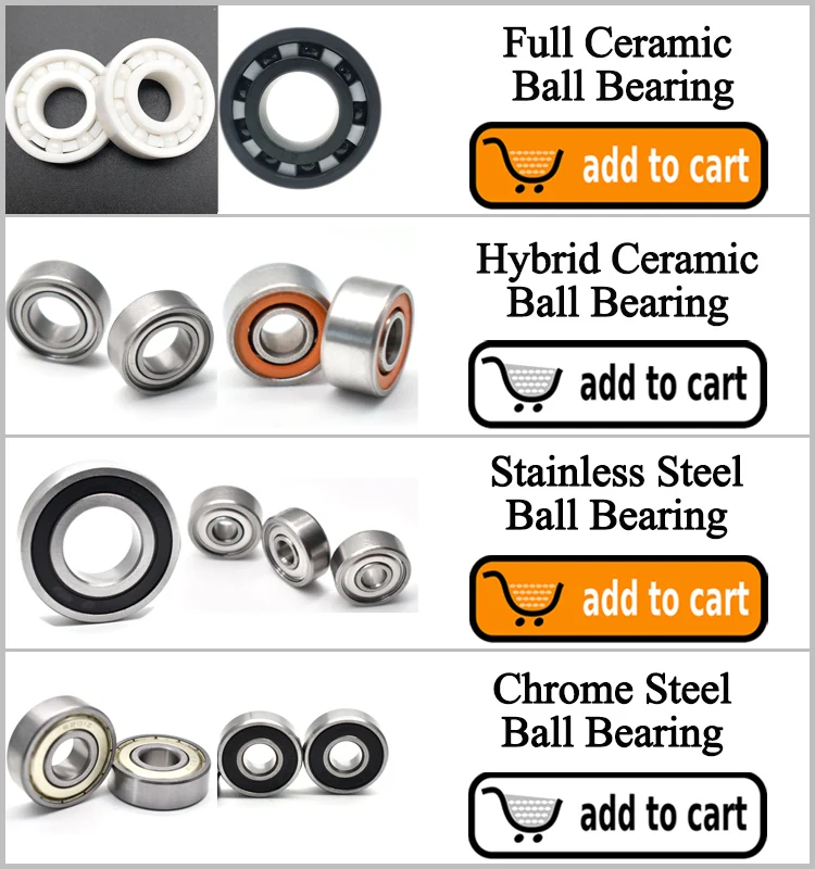 ABEC9 High performance 623CE MR105CE 3x10x4 5x10x4 Si3N4 ZrO2 peek retainer Full Ceramic Ball Bearing