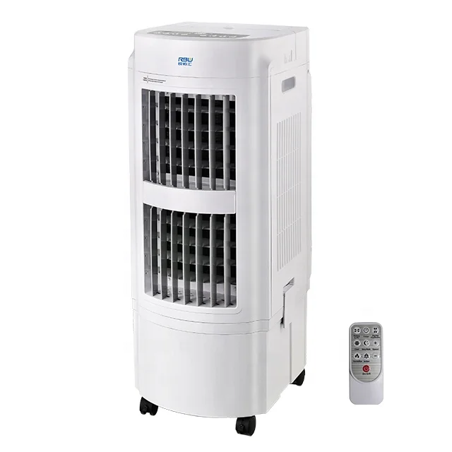Three side honeycombs water cooling fan evaporative air cooler with two large wind stages