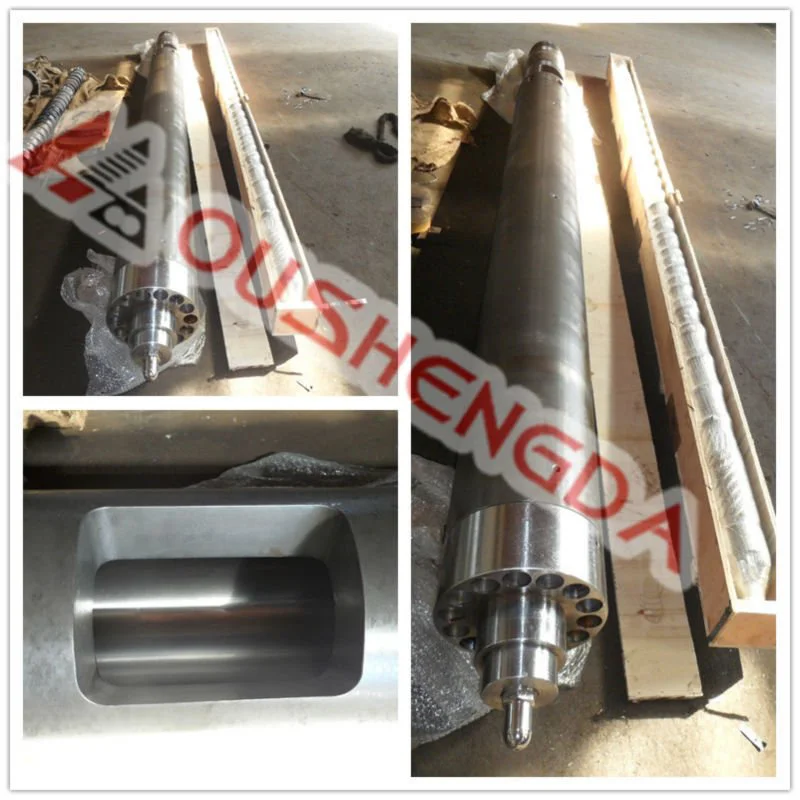 Полностью твердый впрыскивающий винт и цилиндр для жесткого ПВХ/впрыскивающий винт из ПВХ