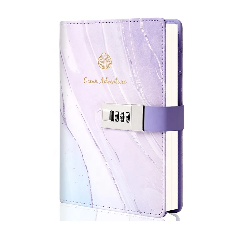 ready to ship wholesale custom journal personalized secret diary with lock and key