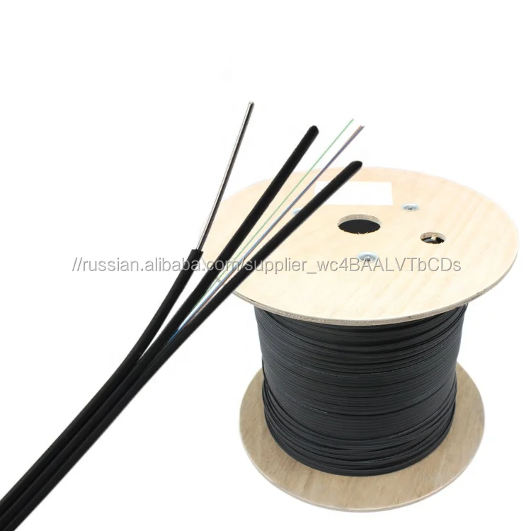 Открытый Кабо Fibra Optica падение 2fo Cabo Sustentavel 1000 м один режим G657A1 G652D 1 Core FTTH волокно-оптический кабель