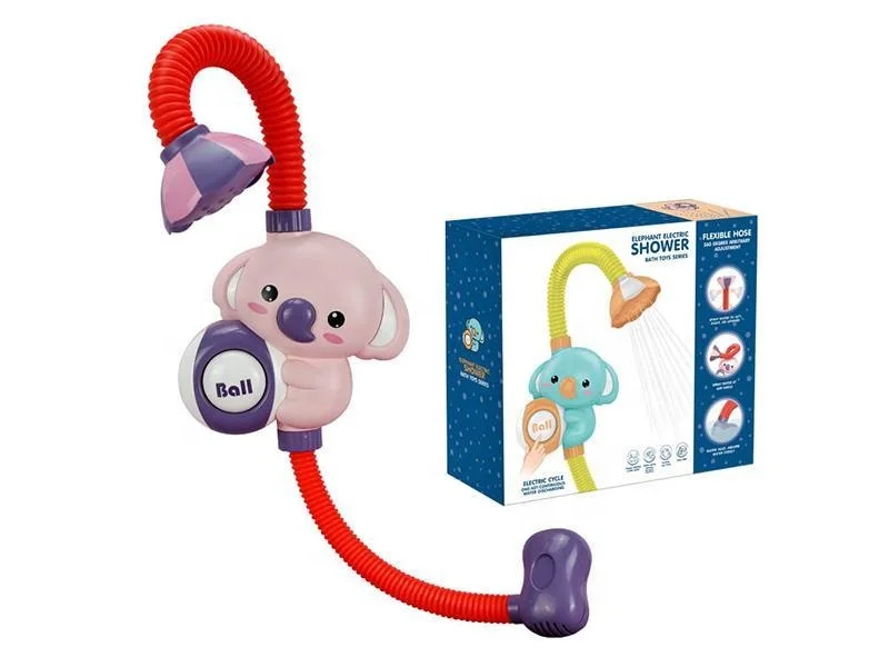 Hot Sale Electronic Water Fountain Rotating Animal Shaped Baby Bath Spray Sprinkler Bathroom Toy