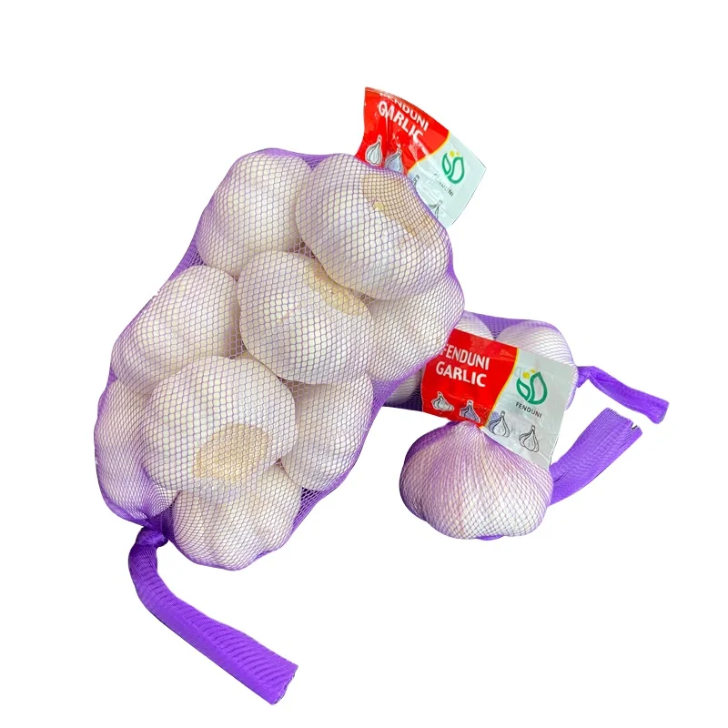 Garlic From China Fenduni Supply Fresh RED Garlic Normal White 5.5cm 10kg/carton for South Sudan/Mayotte