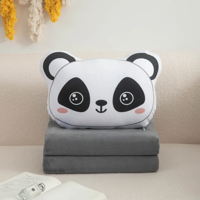 Плюшевая Подушка 2-в-1, многоцелевая подушка