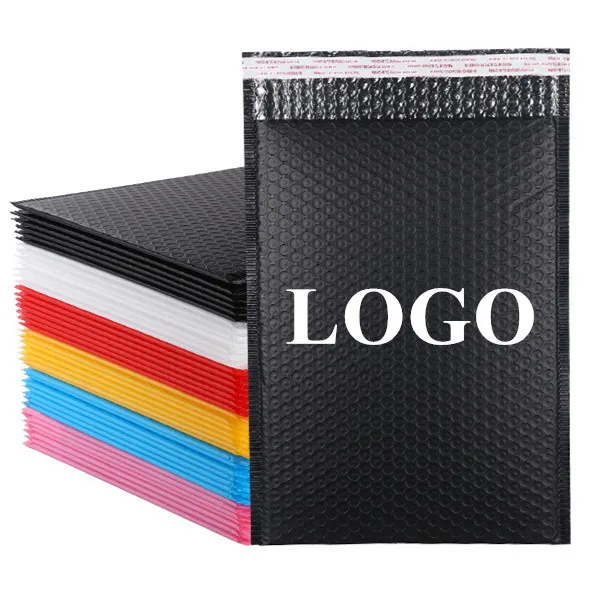 
Custom Plastic Envelopes Air Padded Postal Courier Express Shipping Bags Custom Logo Poly Mailing Bags Bubble Mailer 