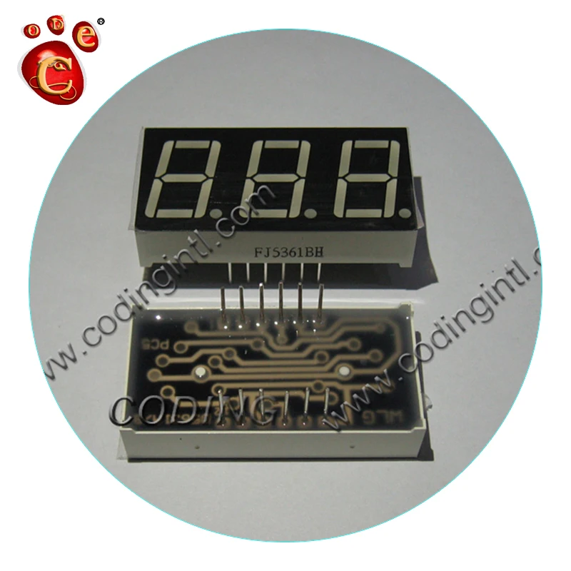 Single Bit Nixie Tube FJS-15101AH 1.5 Inch 46.9MMX33.1MMX12.5MM