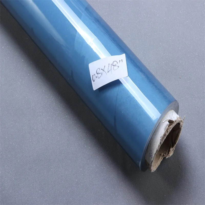 0.8mm Factory Manufacture PVC Vinyl Transparent Clear Film Sheet PVC Transparent Tablecloth Table Mat