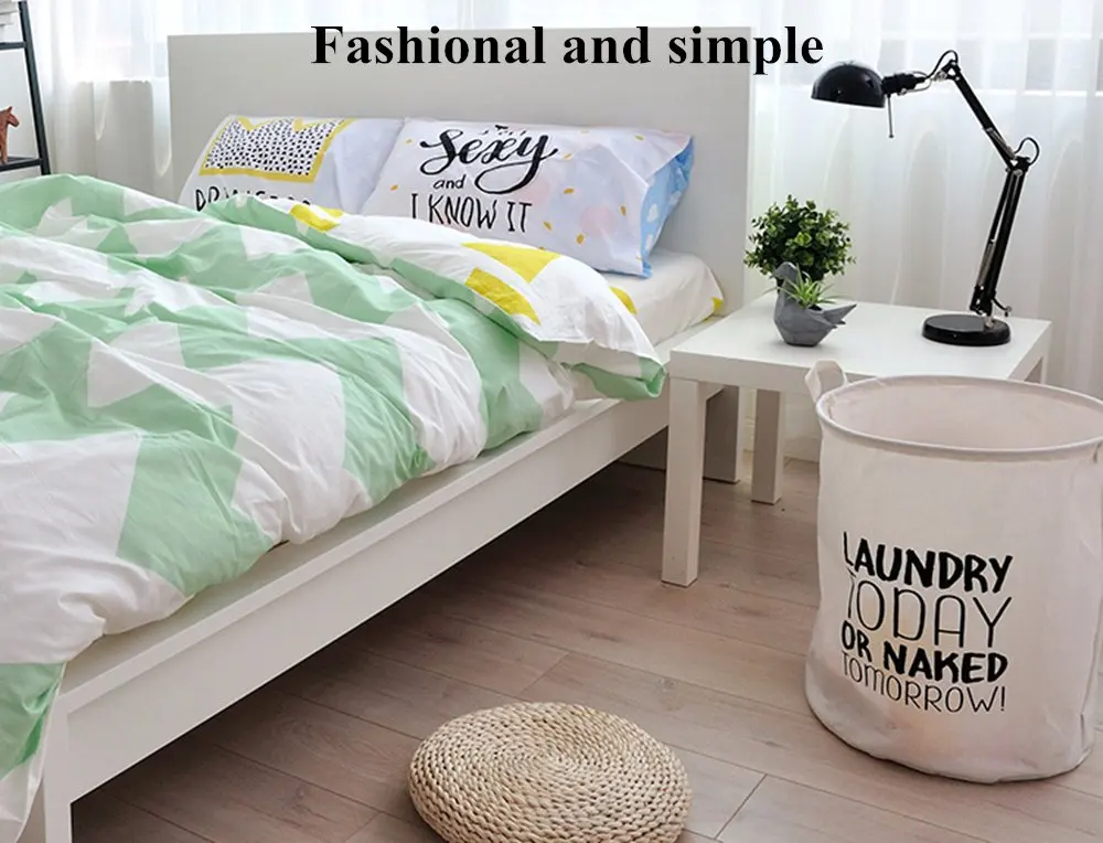 Wholesale foldable fabric laundry basket dirty clothes laundry bag