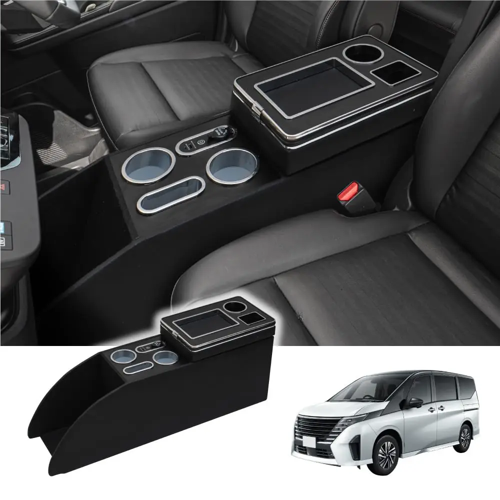 Nissan Serena C28 Parts Console Box Smart Center Console Box Interior SERENA Gasoline Vehicle Only