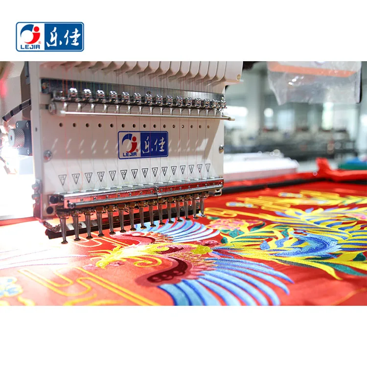 Компьютеризированная вышивальная машина Lejia с одной головкой и 15 иглами