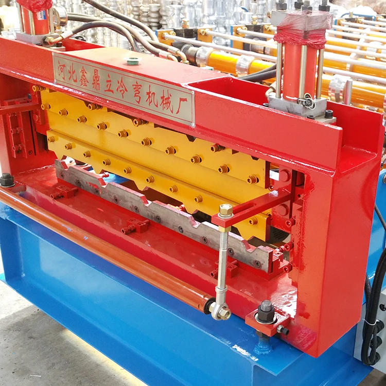 Gustomization Double Layer With Ibr Roof Sheet Making Machine machine to make corrugated