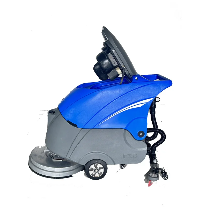 New Model Walk-behind Floor Scrubber For Airport Cleaning Machine With Ce Certificate