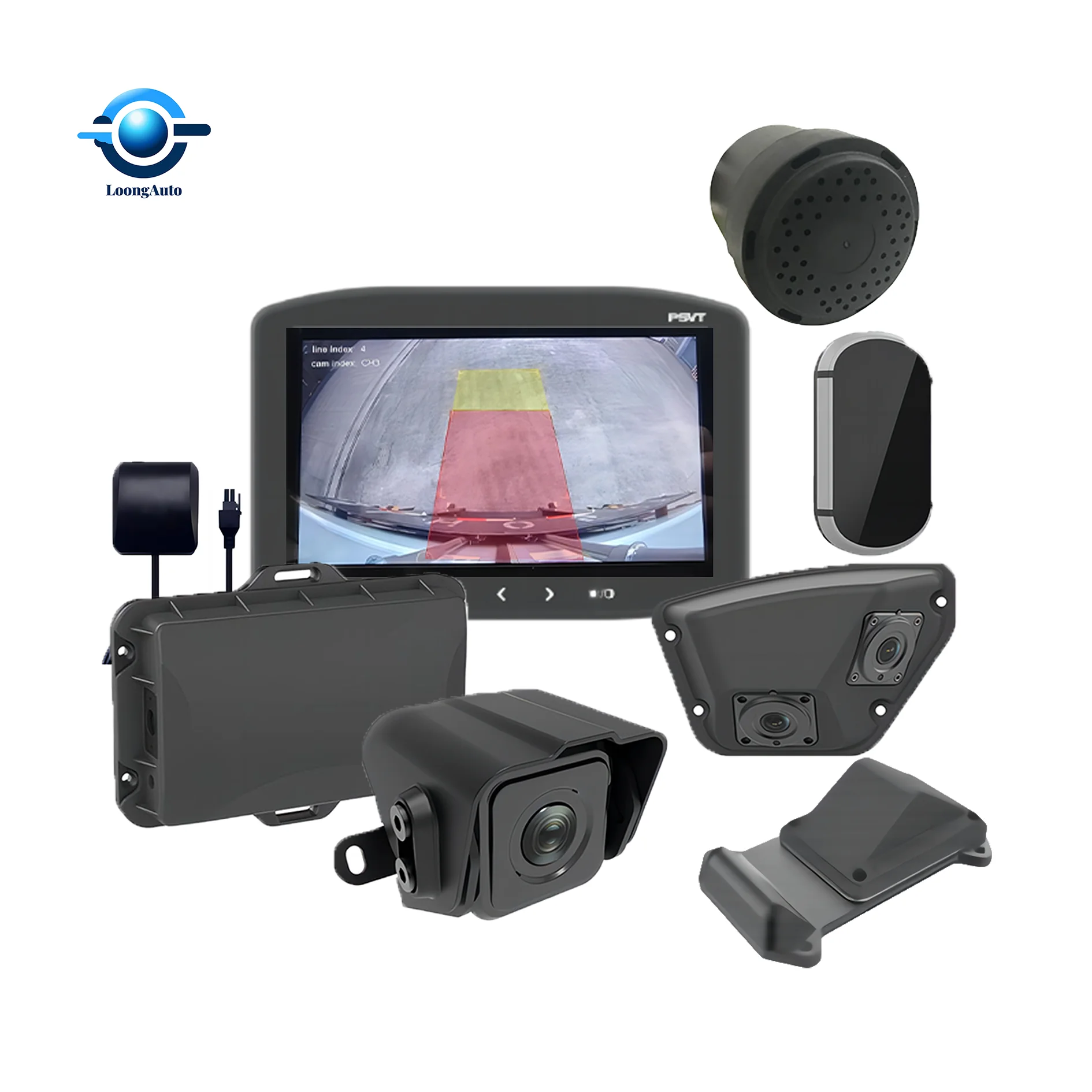 DVS PSS 2024 UK камеры безопасности и DVR комплекты для грузовика HGV