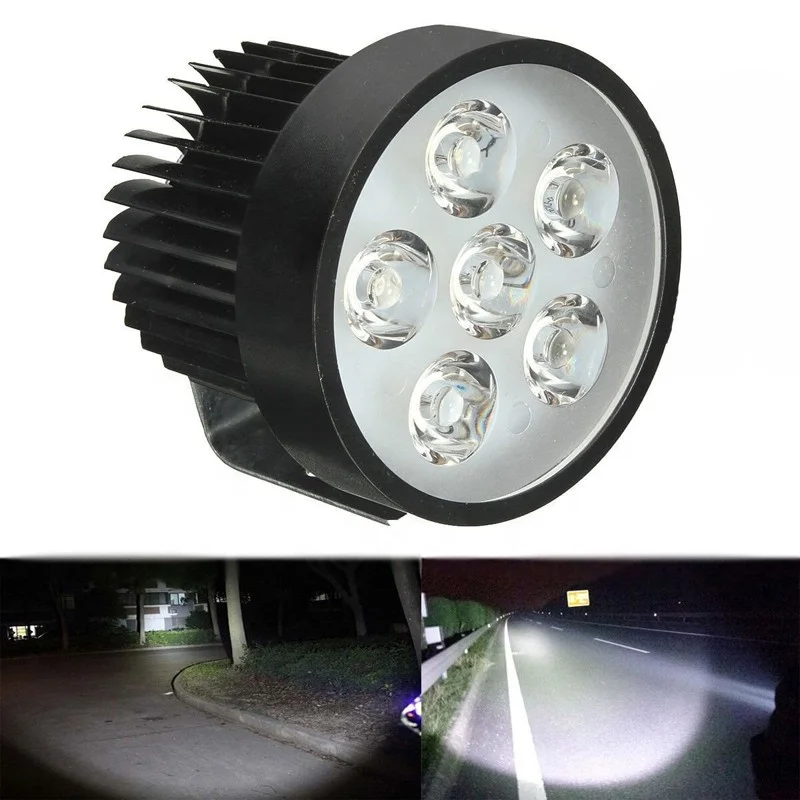 Wise Use Electromobile Tricycle Rickshaw EV Led Headlight Moto Led Auxiliary Lamp for Motorcycle