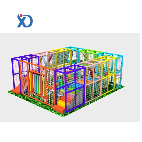 kids modular soft mobile playground for lease business