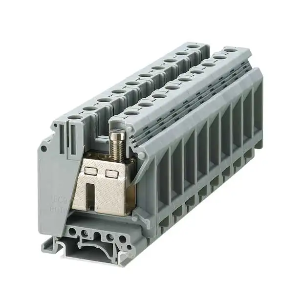 Screw Combined DIN Rail Mounted Wire Terminal Block 4-35mm Connector