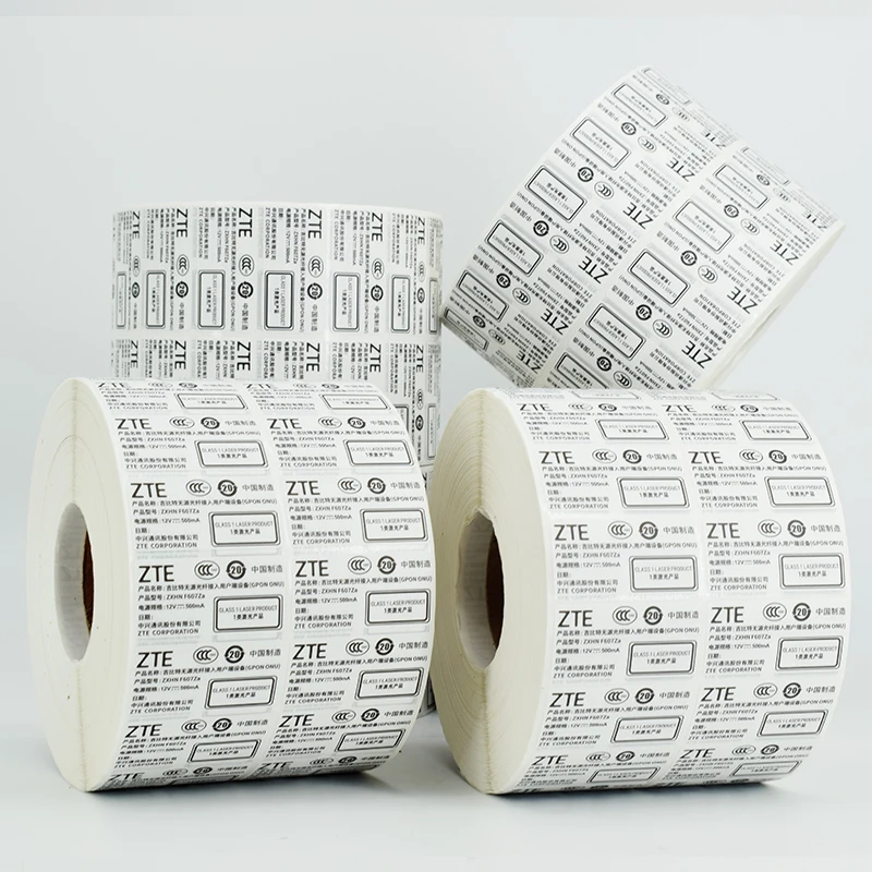 hot sale specialized custom adhesive stickers private logo security label