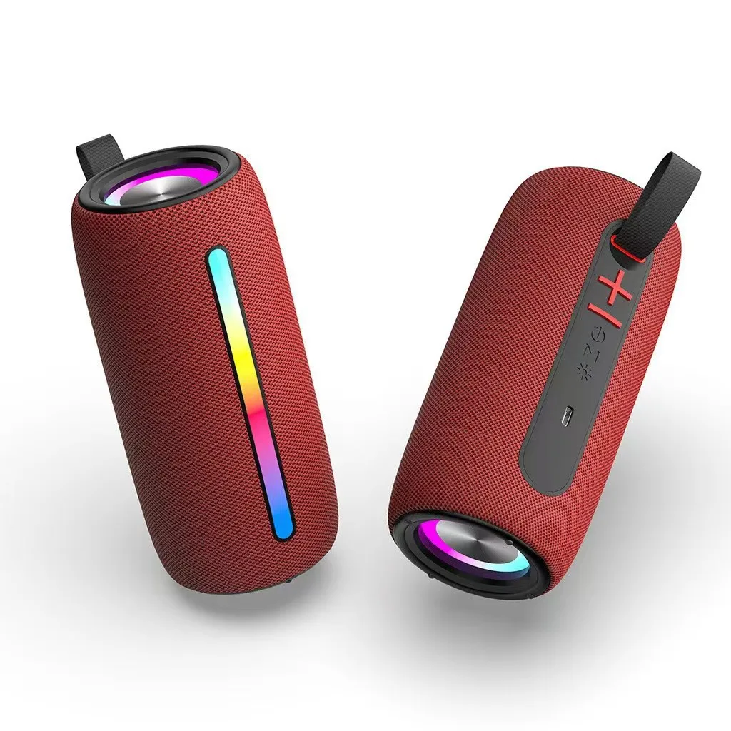 2025 Latest Portable Wireless Speakers Waterproof Outdoor Speaker Loud Stereo Sound,Deep Bass, Rgb Lights, Tws