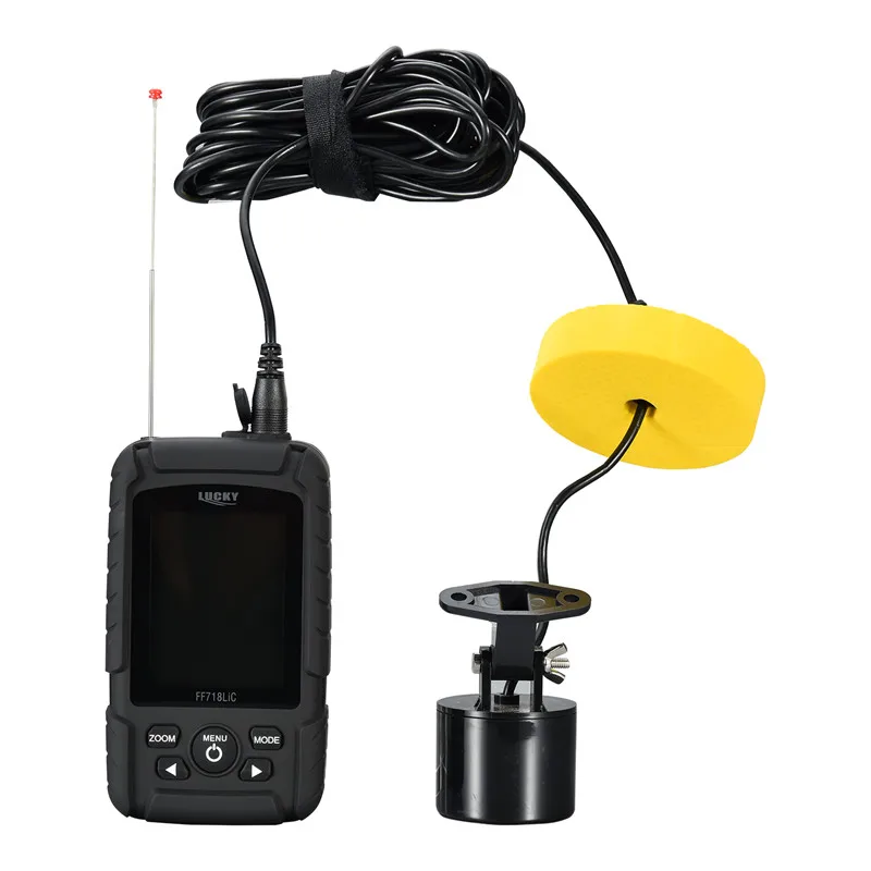 Portable Wireless and Wired Fish Finders Fishing Sonar Detector with Swarm Detection Capability