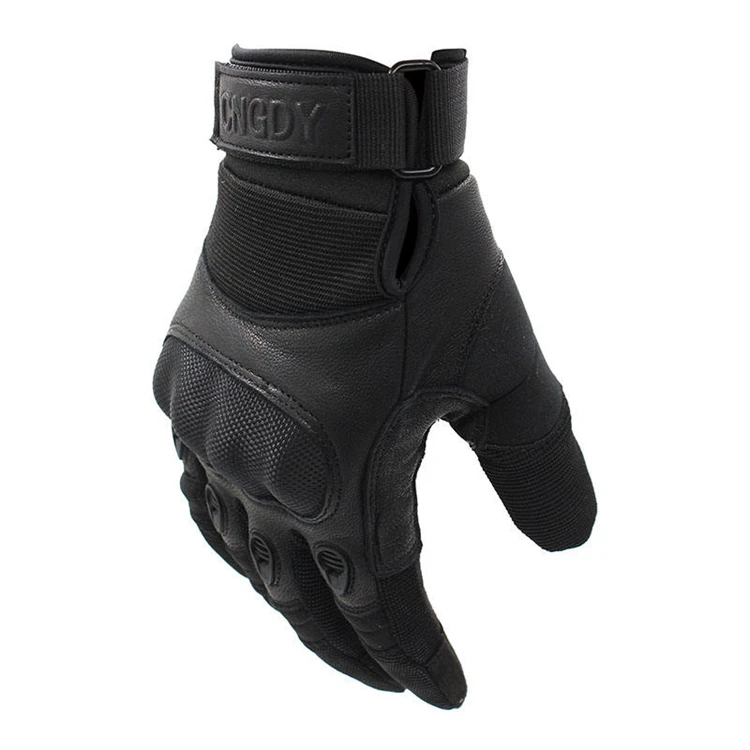 Superior Durable Wear-resistance Scratch-resistance Touchscreen Breathable Sheep Leather Riding Driving Motorcycle Gloves
