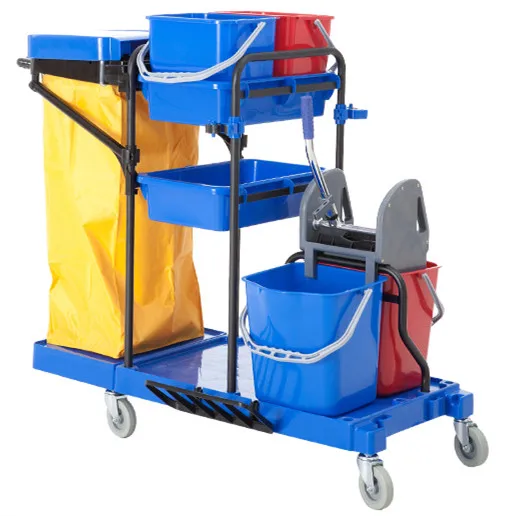 Оптовая продажа коммерческих пластиковых автомобилей для уборки, многофункциональный автомобиль для уборки