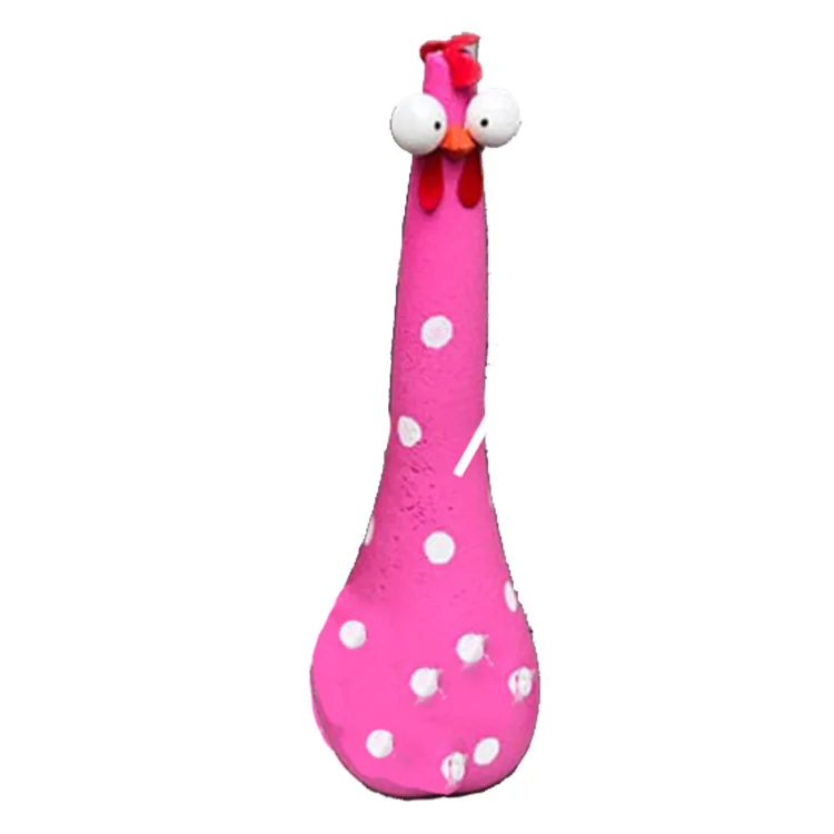  Garden Decoration Big Eye Sling Resin Chicken Figurines For