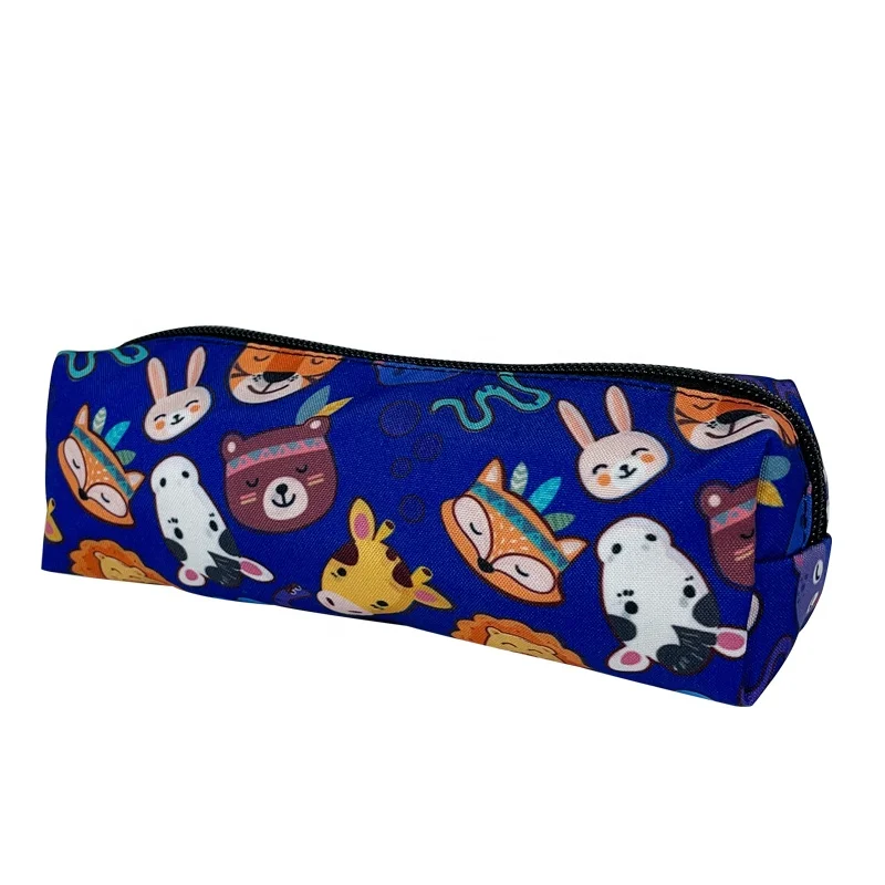 Personalize Small Pretty Pencil Bag Office Depot Stationery Pouch Children Pencil Case Organizer Zipper Student Pencil Box