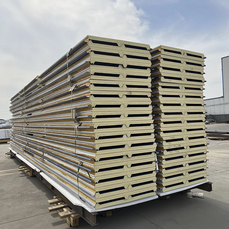 Полиуретановая/полиуретановая/пассивная Изолированная сэндвич-панель для птицефабрик/курятника/холодильника