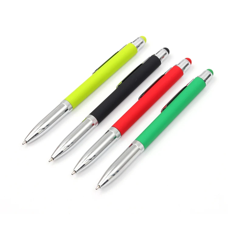 Custom high quality office lighter luxury gel ballpoint customised pen 0.5mm metal design pen
