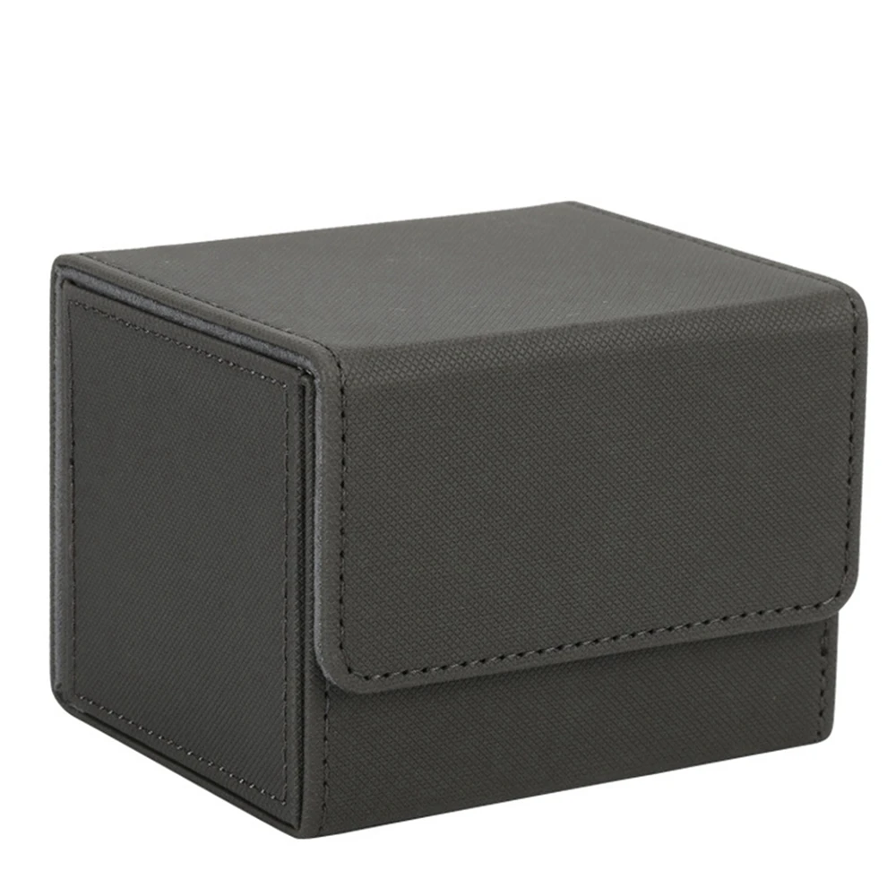 100+ PU Leather Tcg With Top Loading Custom Game Card Deck Box For Yugioh MTG Cards