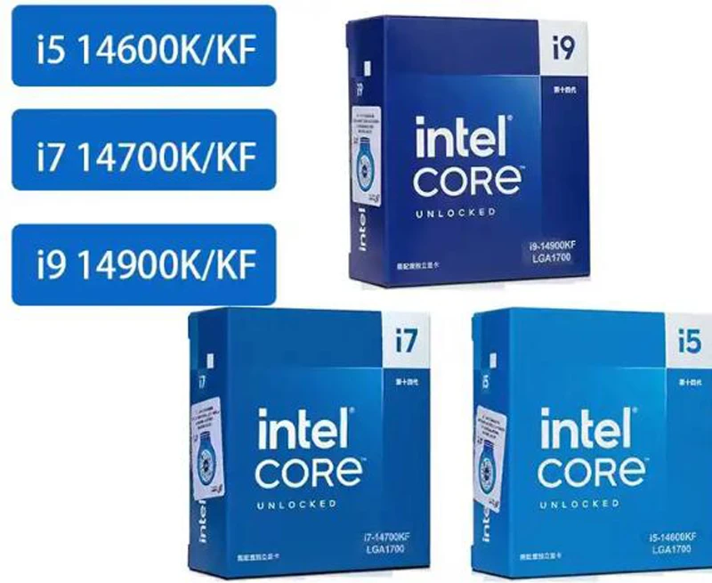 Hot Sell Core Processor i5 14600k CPU FCLGA1700 Socket 20 Core Gaming Cpu i7 Processors (14th gen)
