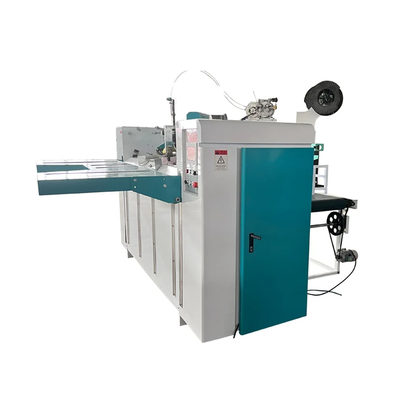 Carton box stitching stapler corrugated paperboard stapling machine